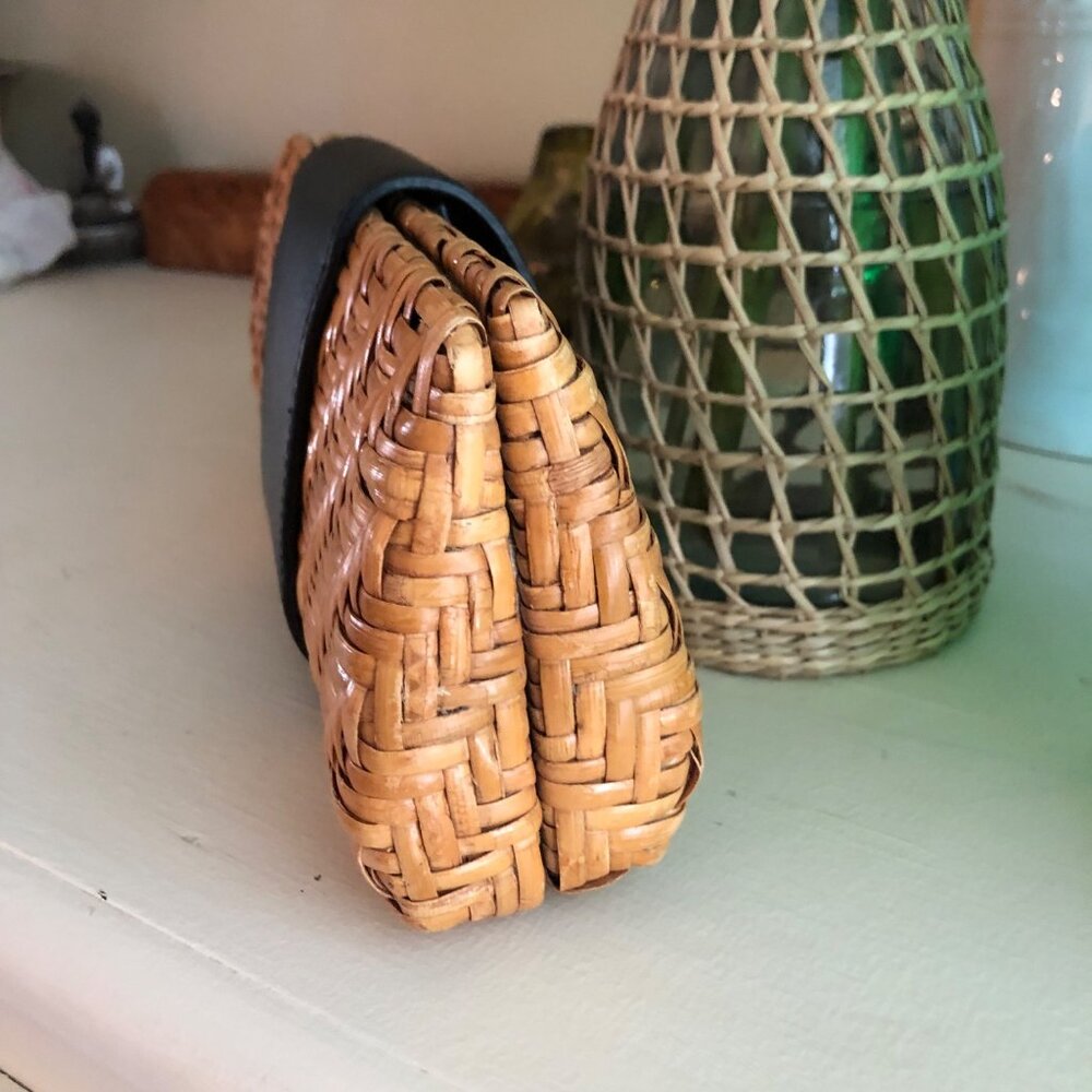 TORY BURCH Rattan Clutch - Picture 6 of 8